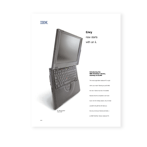IBM ThinkPad Ad